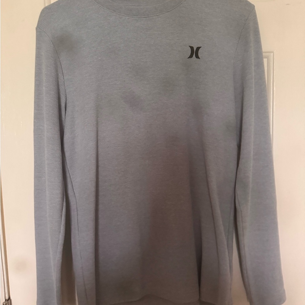 Hurley Light Gray Long Sleeve Shirt